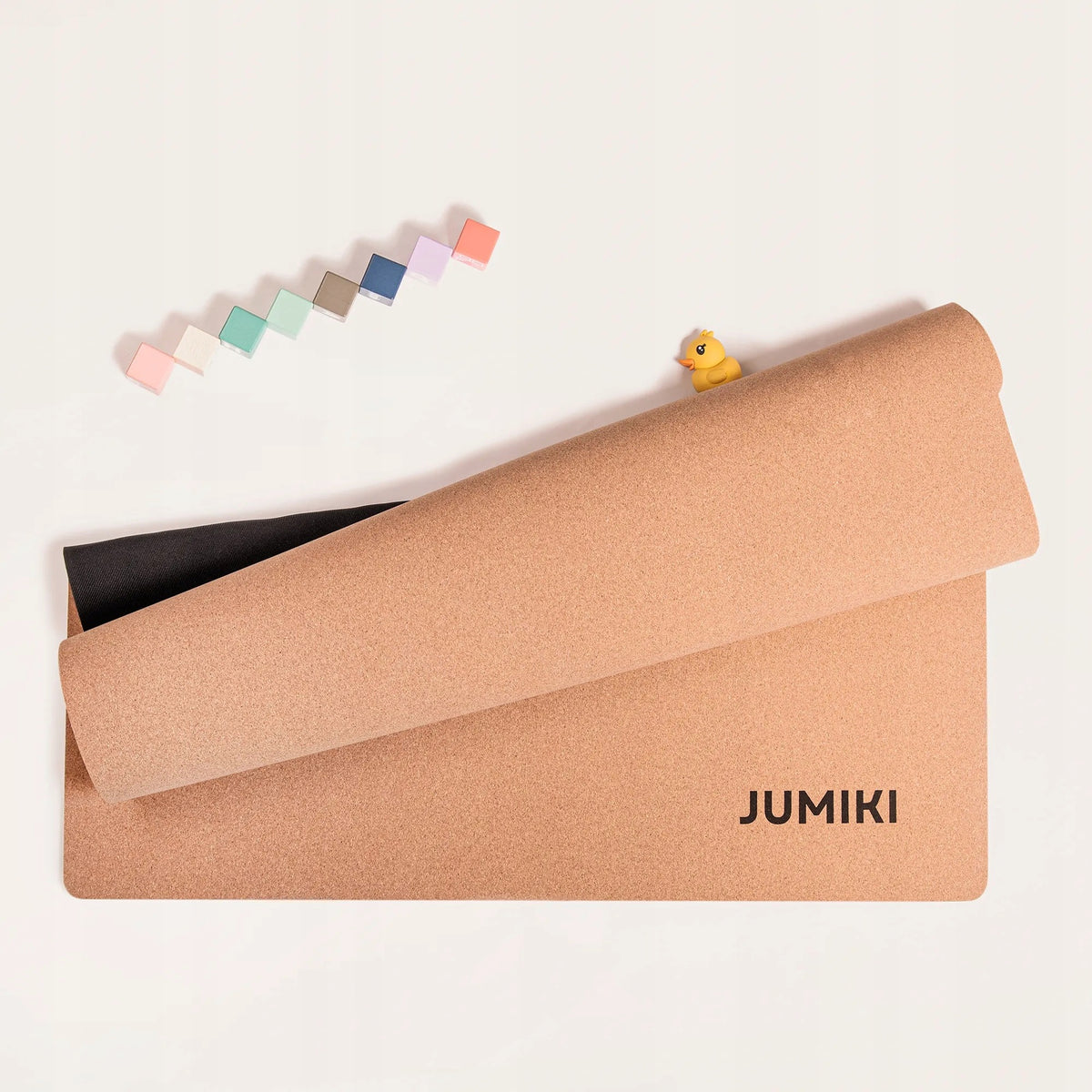 XXL cork exercise mat for children JUMIKI smooth