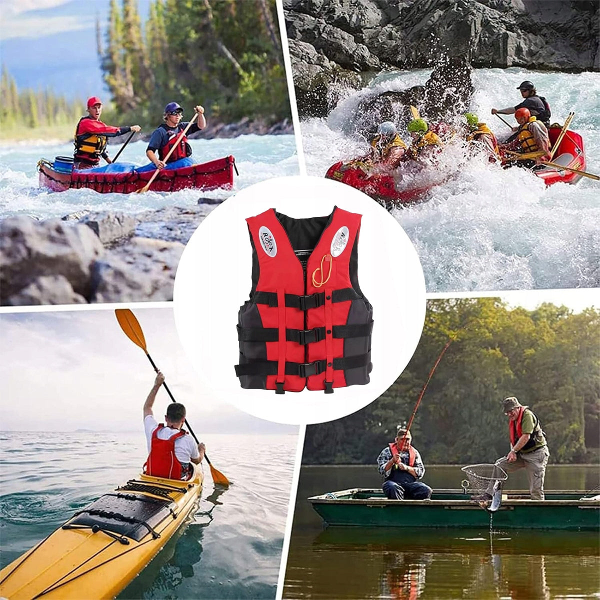 XXL life jacket 70-85 kg! whistle Size XXL