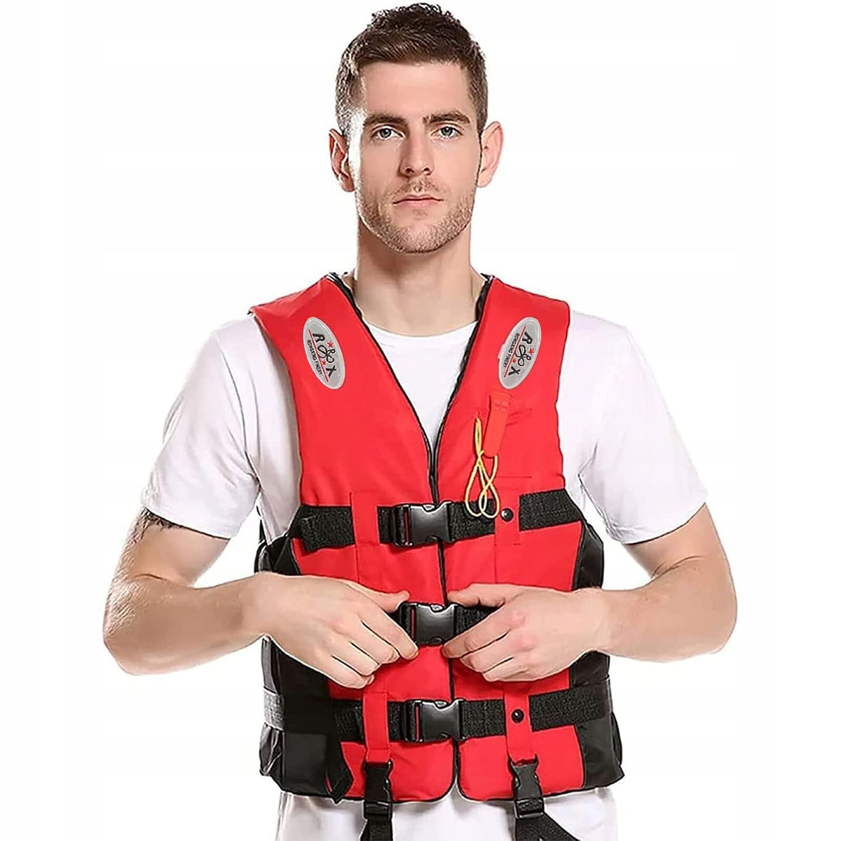 XXL life jacket 70-85 kg! whistle Type rescue