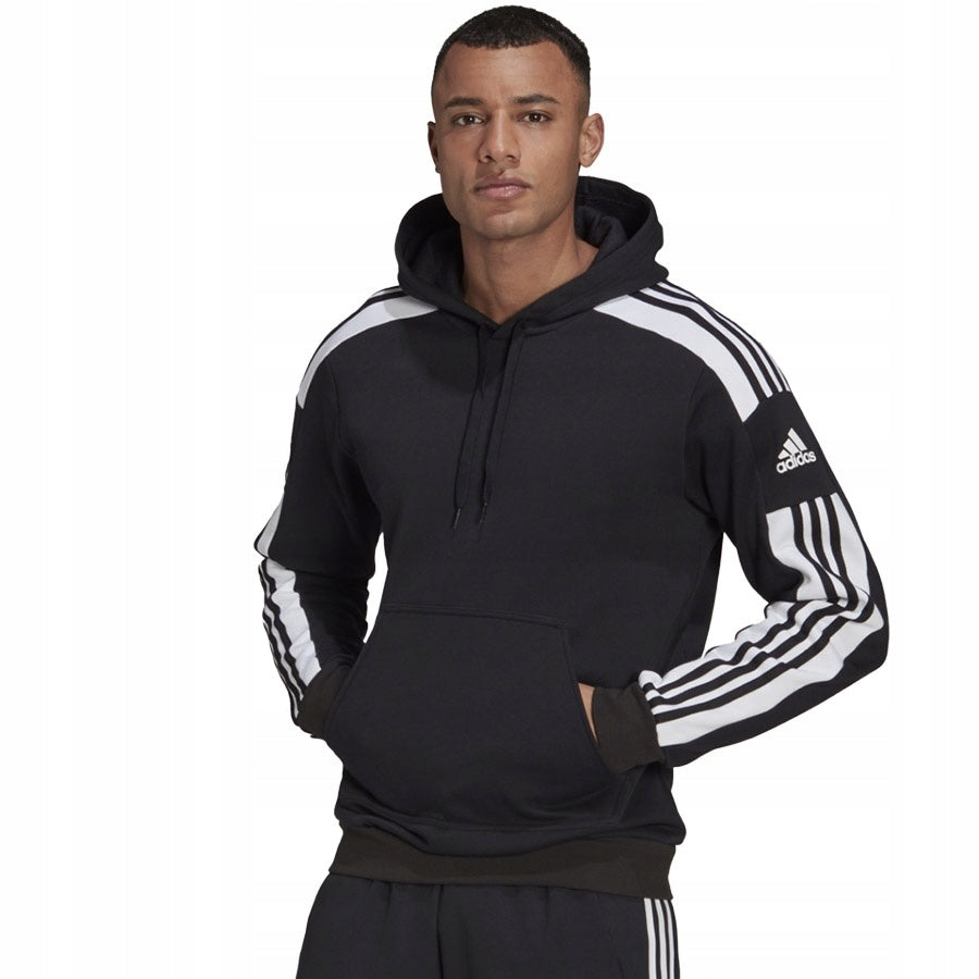Pullover für Herren Adidas SQ21 Sw Hood, schwarz 