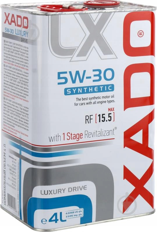 Xado Atomic Oil Luxury Drive 5W30 C3 Pro 4L Packaging status original