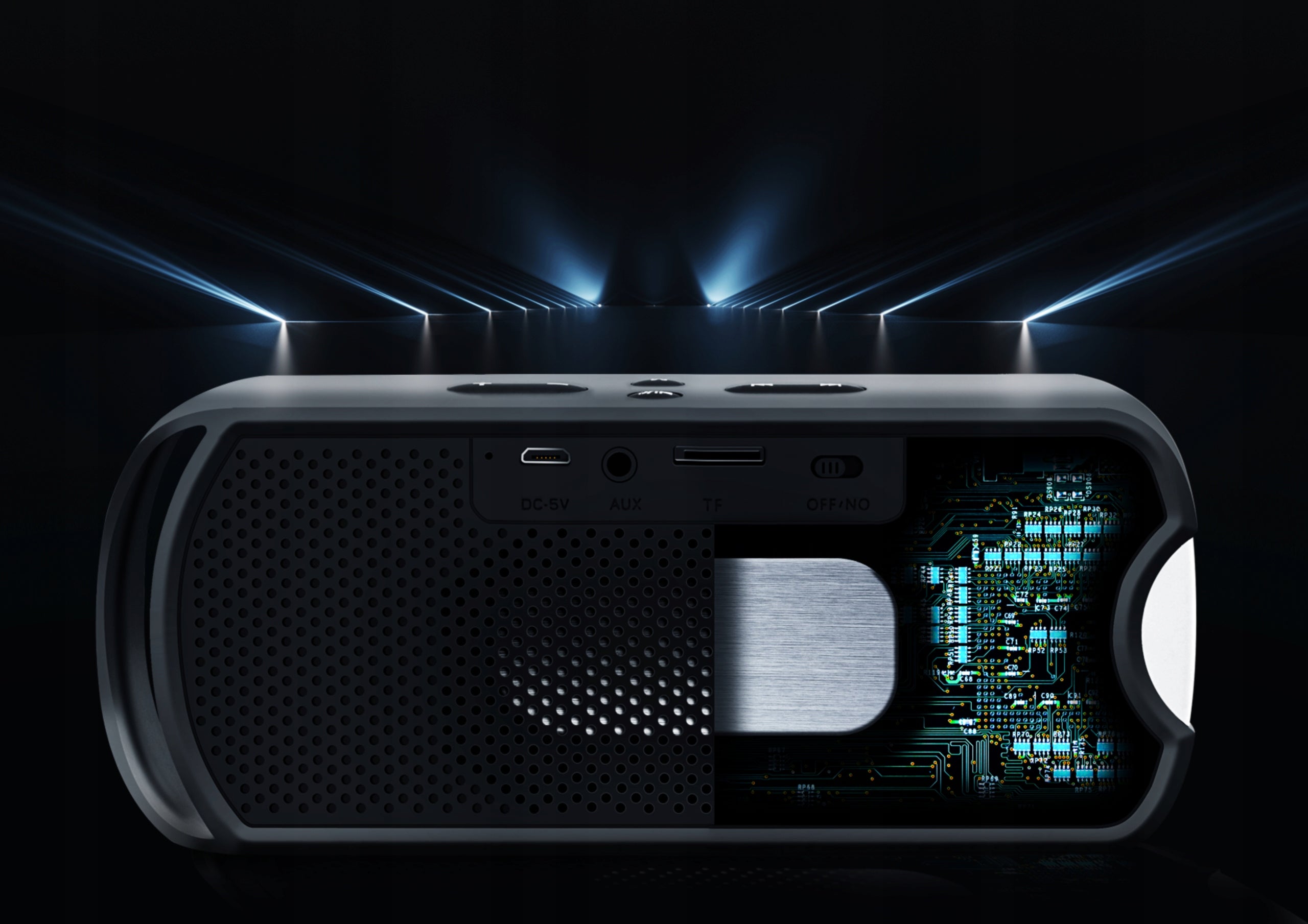 Xblitz Joy Wireless Stereo Speaker with 1800 mAh Battery Packaging status original