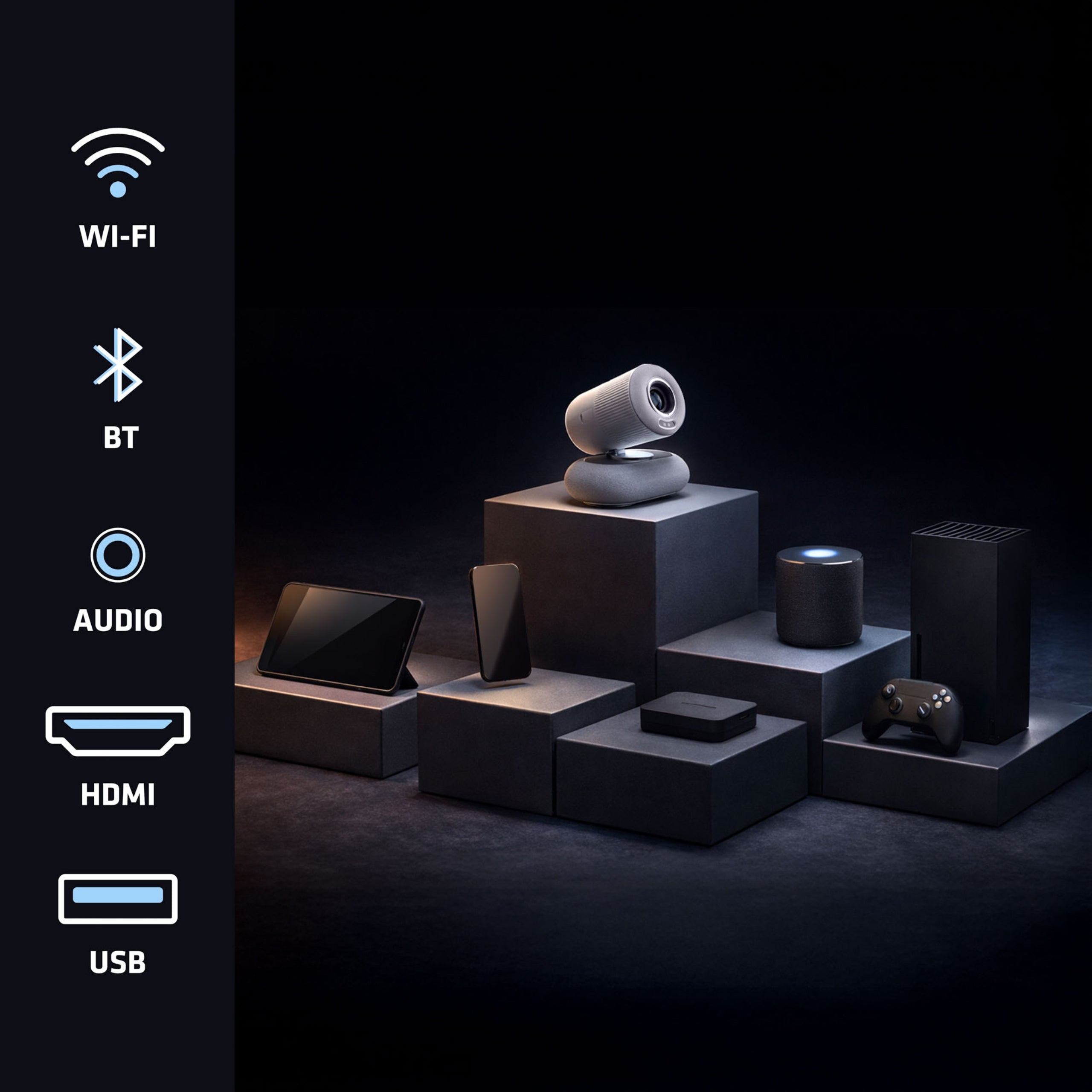 Xblitz X-Lumen LED multimedia projector Packaging status original