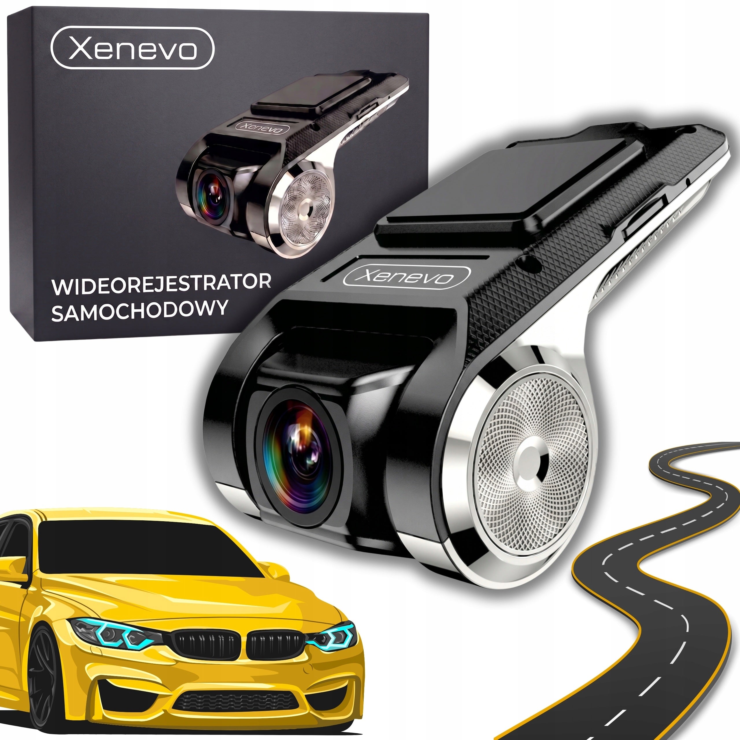 Xenevo HD car camera USB DVR ADAS 170° VIDEO RECORDER ANDROID