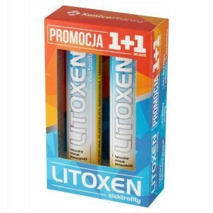 Xenico Pharma LITOXEN Set of 1+1 GLUCOSE POTASSIUM SODIUM 2x20 tabl.