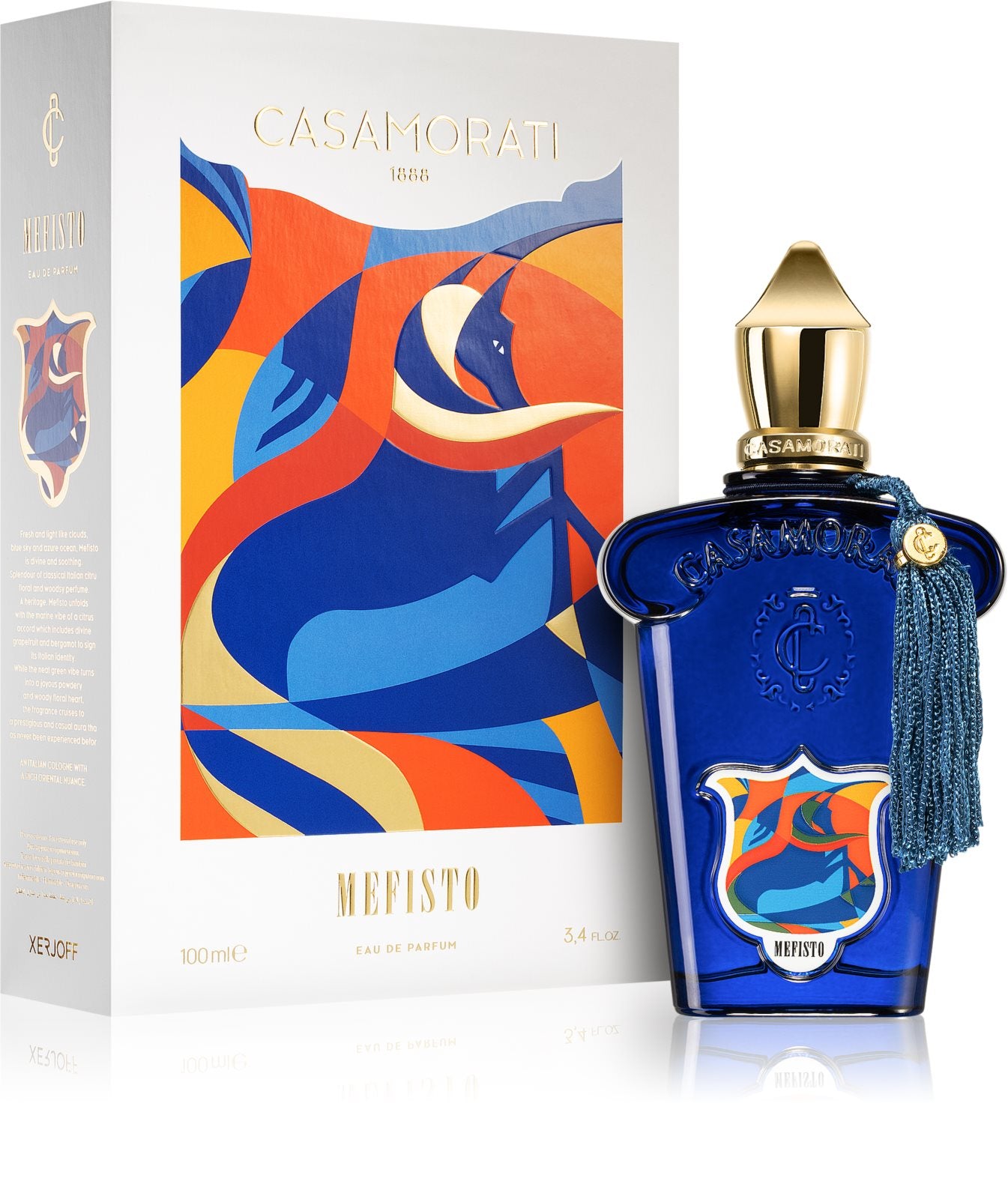Xerjoff Casamorati Mefisto Perfumed Water 100 ml Packaging status original
