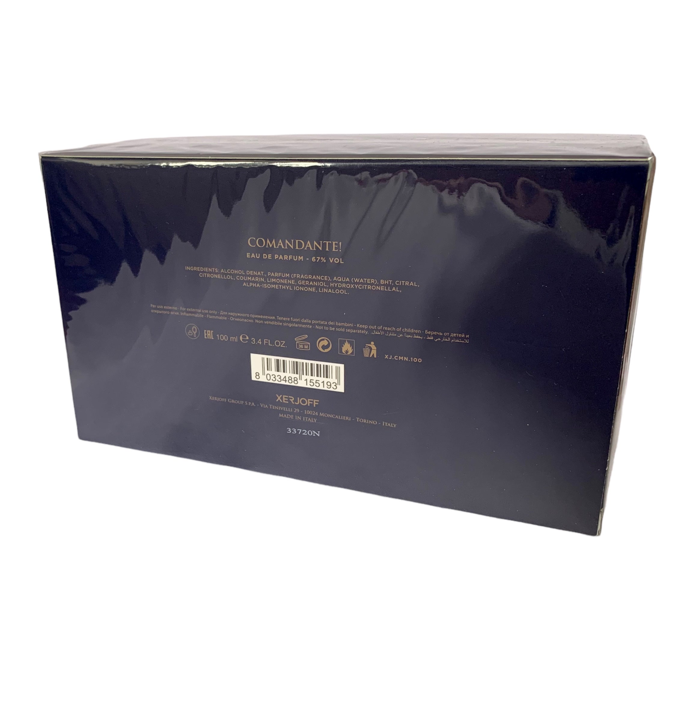 Xerjoff Join The Club Comandante 100ml Packaging status original