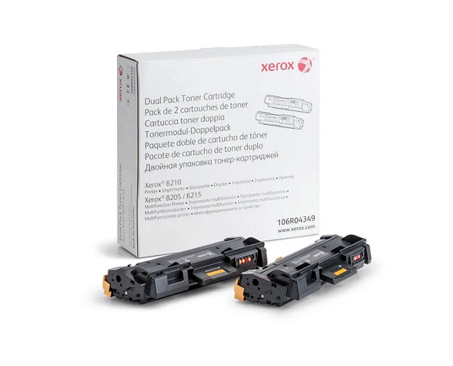 Xerox Toner BLACK B205/ B215 / B210 (6K) Two Pack