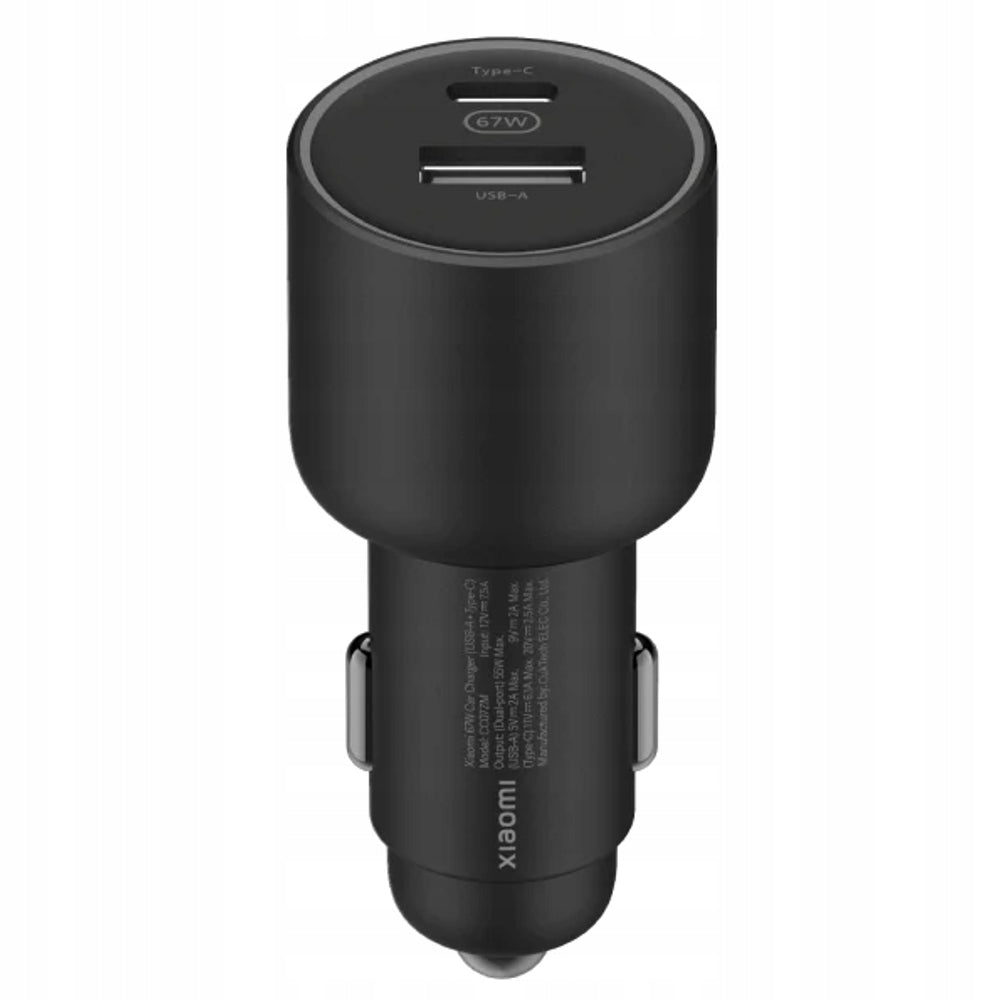 Xiaomi 67W USB-A + Type-C Car Charger Manufacturer Xiaomi