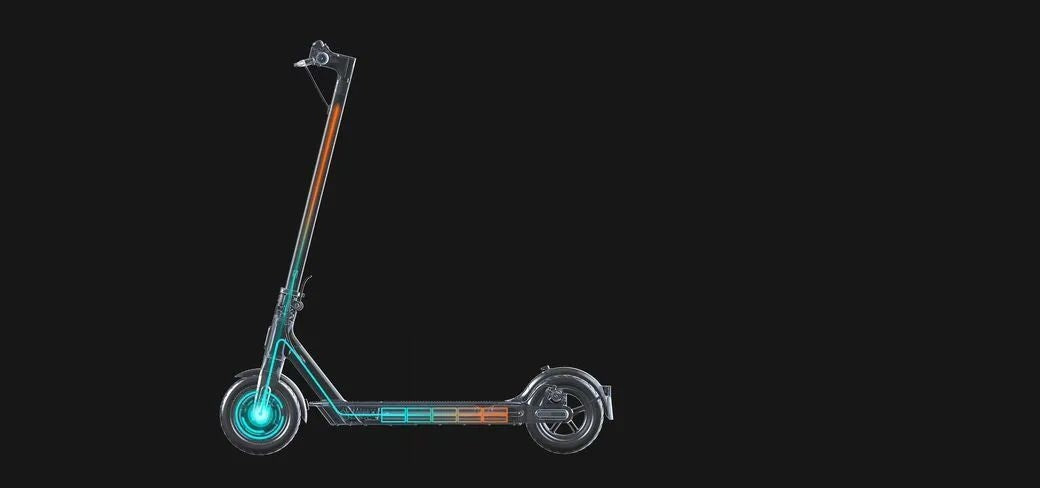Xiaomi Mi electric scooter Electric Scooter Pro 2 Black Engine power 600 W