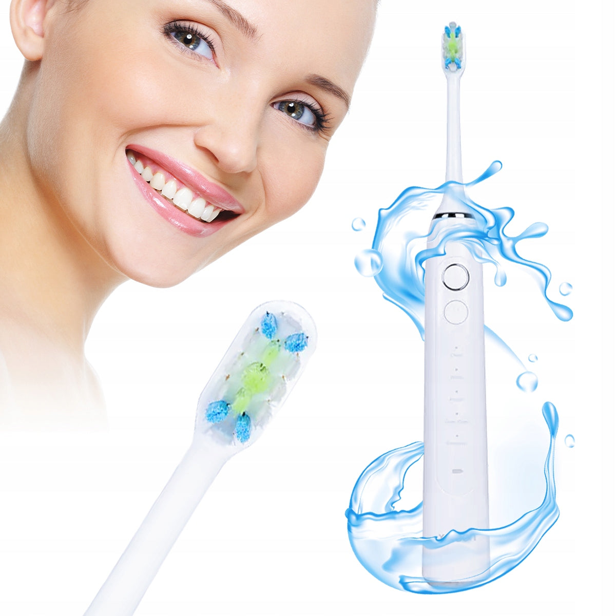 Xpreen Electric Sonic Toothbrush + Cleaning Tip Packaging status original