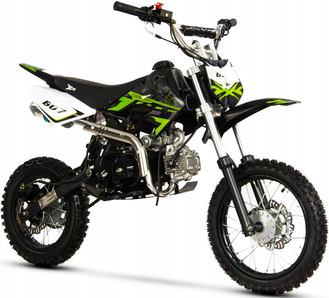 Xtr Motor Cross 607 (children's gift 12+,from 160cm) 125cc wheels 17/14" e-st Gr