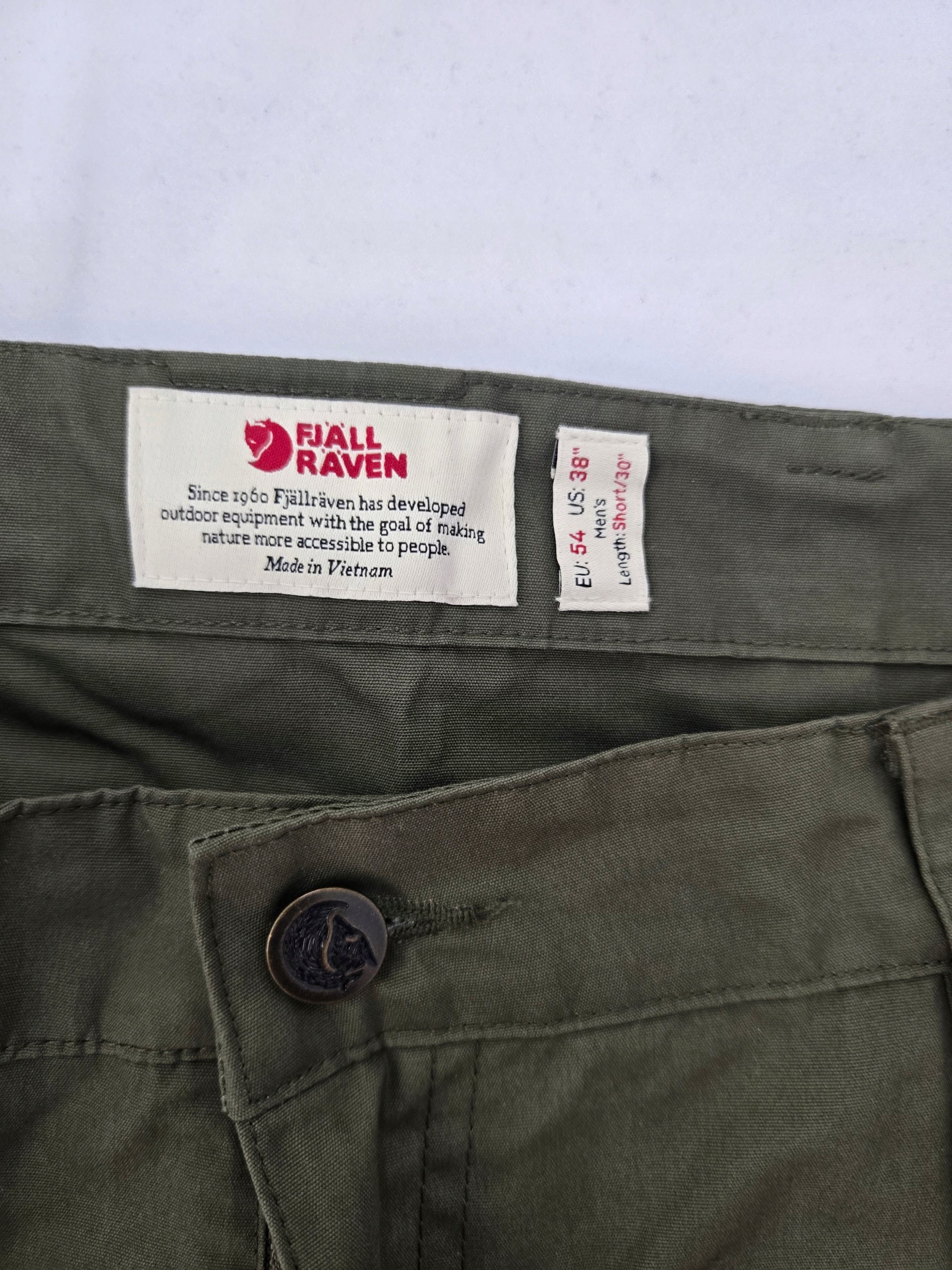Y1403 FJALLRAVEN MEN'S OUTDOOR TROUSERS VIDDA PRO VENTILATED R.54 Dominant material polyester