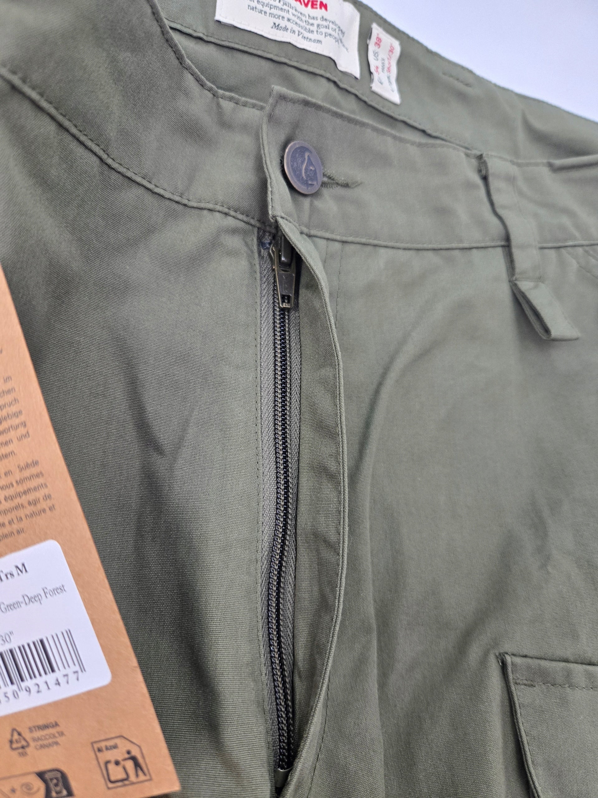 Y1403 FJALLRAVEN MEN'S OUTDOOR TROUSERS VIDDA PRO VENTILATED R.54 Model VIDDA PRO VENTILATED