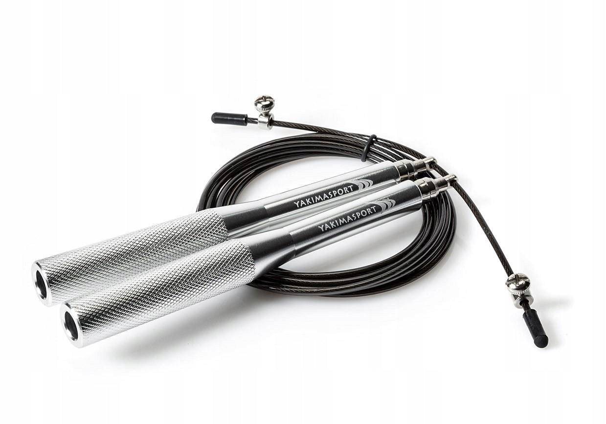 YAKIMA SKIPPING ROPE ADJUSTABLE WITH BEARINGS PRO 100338 Color gray