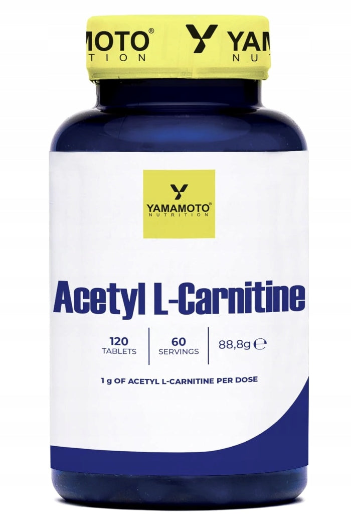 YAMAMOTO ACETYL L-CARNITINE 1000 MG 120 KAPS FAT BURNER NERVOUS SYSTEM