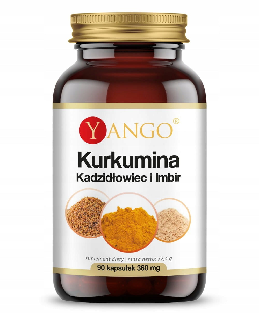 YANGO Curcumin Boswellia and Ginger 90caps NATURAL RESISTANCE SUPPORT Brand Yango