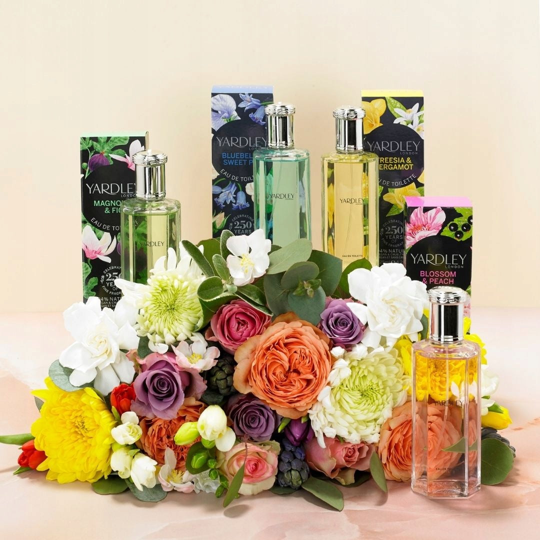 YARDLEY eau de toilette women's EDT 125 ml FREESIA AND BERGAMOT Manufacturer code Y12100008-3