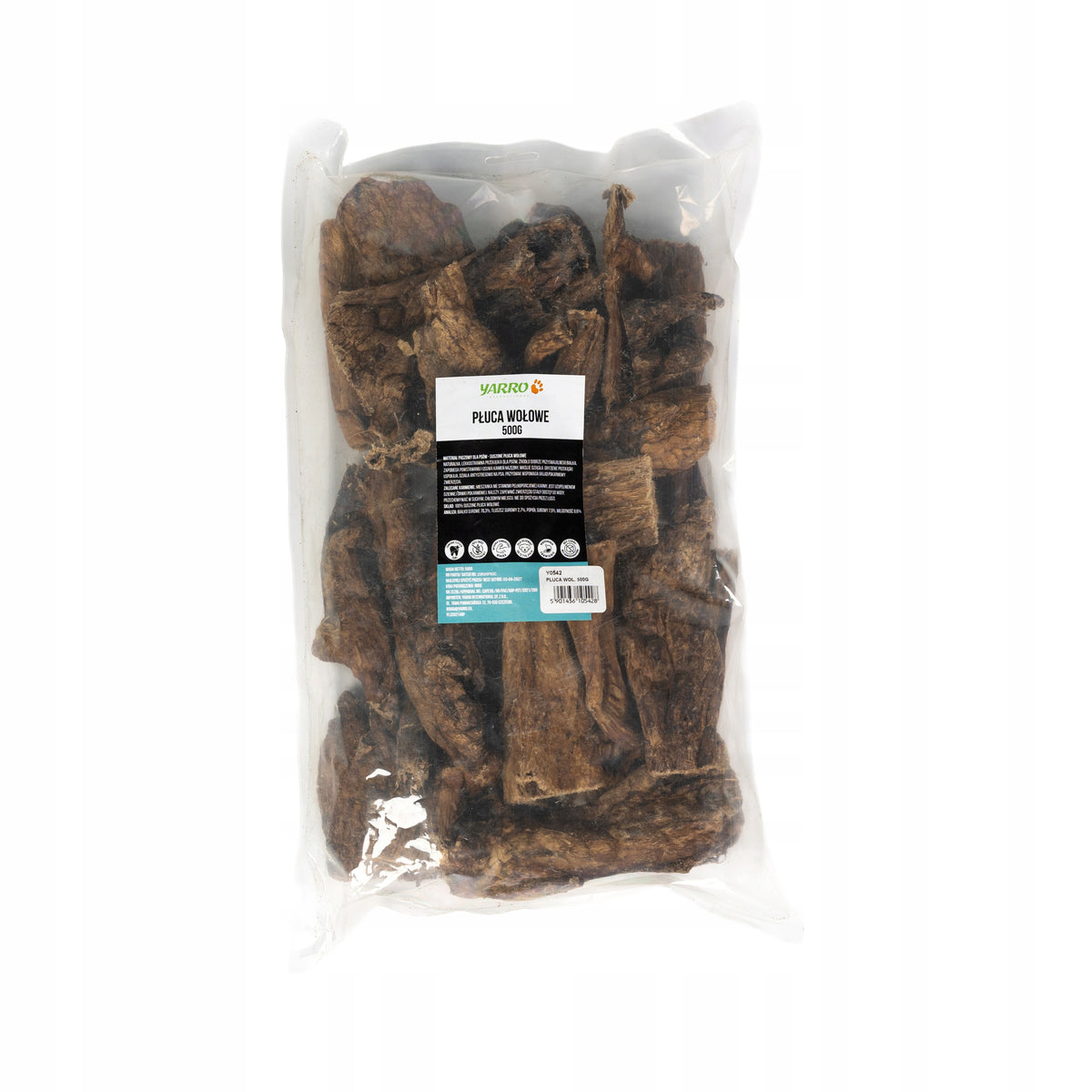 YARRO Beef Lungs 500g – Natural Dog Teether