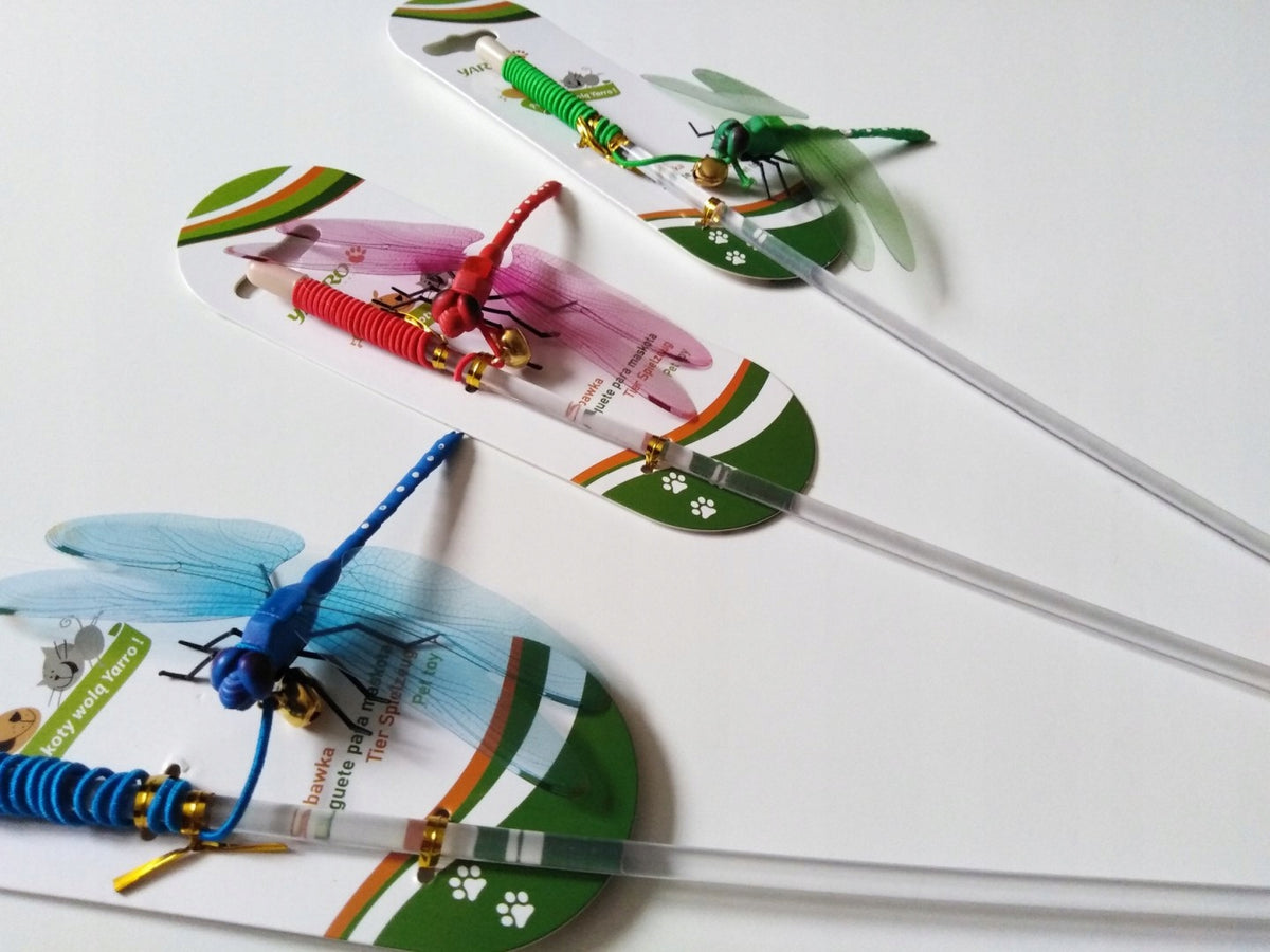 YARRO CAT ROD WITH DRAGONFLY Packaging status original