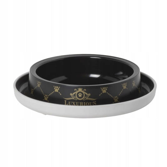 YARRO CAT TREND BOWL 210ML - LUXURIOUS, BLACK H130