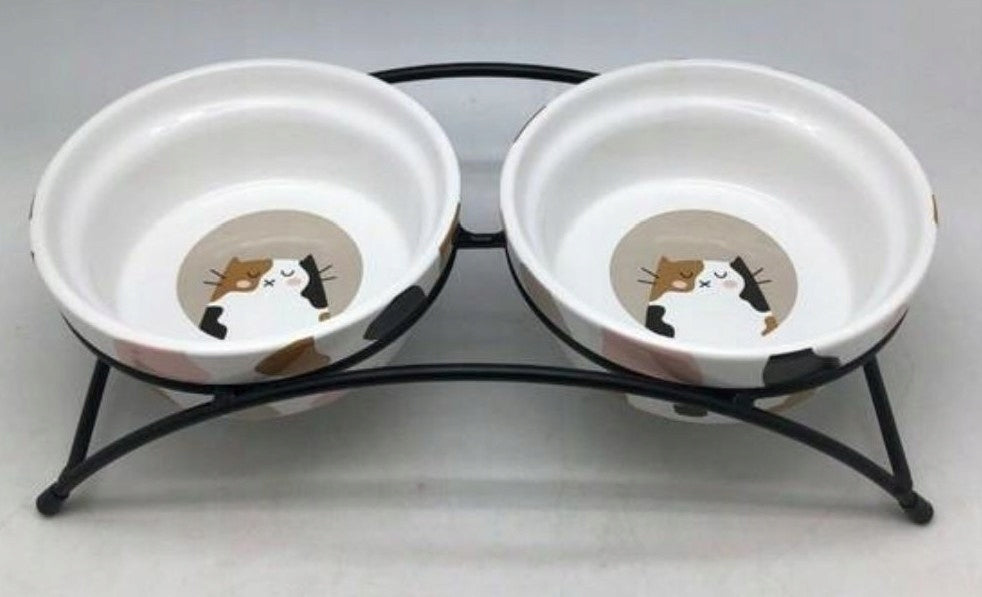 YARRO Ceramic Bowl On Stand 2x13x5 cm Y2763