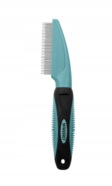 YARRO DOG COMB ROTATING DENSE, TWO NEEDLE LENGTHS 21X4X3cm