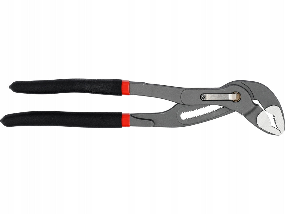 YATO ADJUSTABLE PLIERS FOR MAXI PIPES WITH BUTTON 300MM 75MM FORGED CrV STEEL Manufacturer code YT-20897