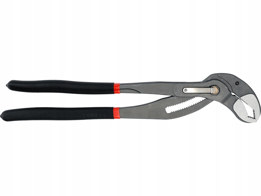 YATO ADJUSTABLE PLIERS FOR MAXI PIPES WITH BUTTON 400MM 100MM FORGED CrV STEEL Brand Yato