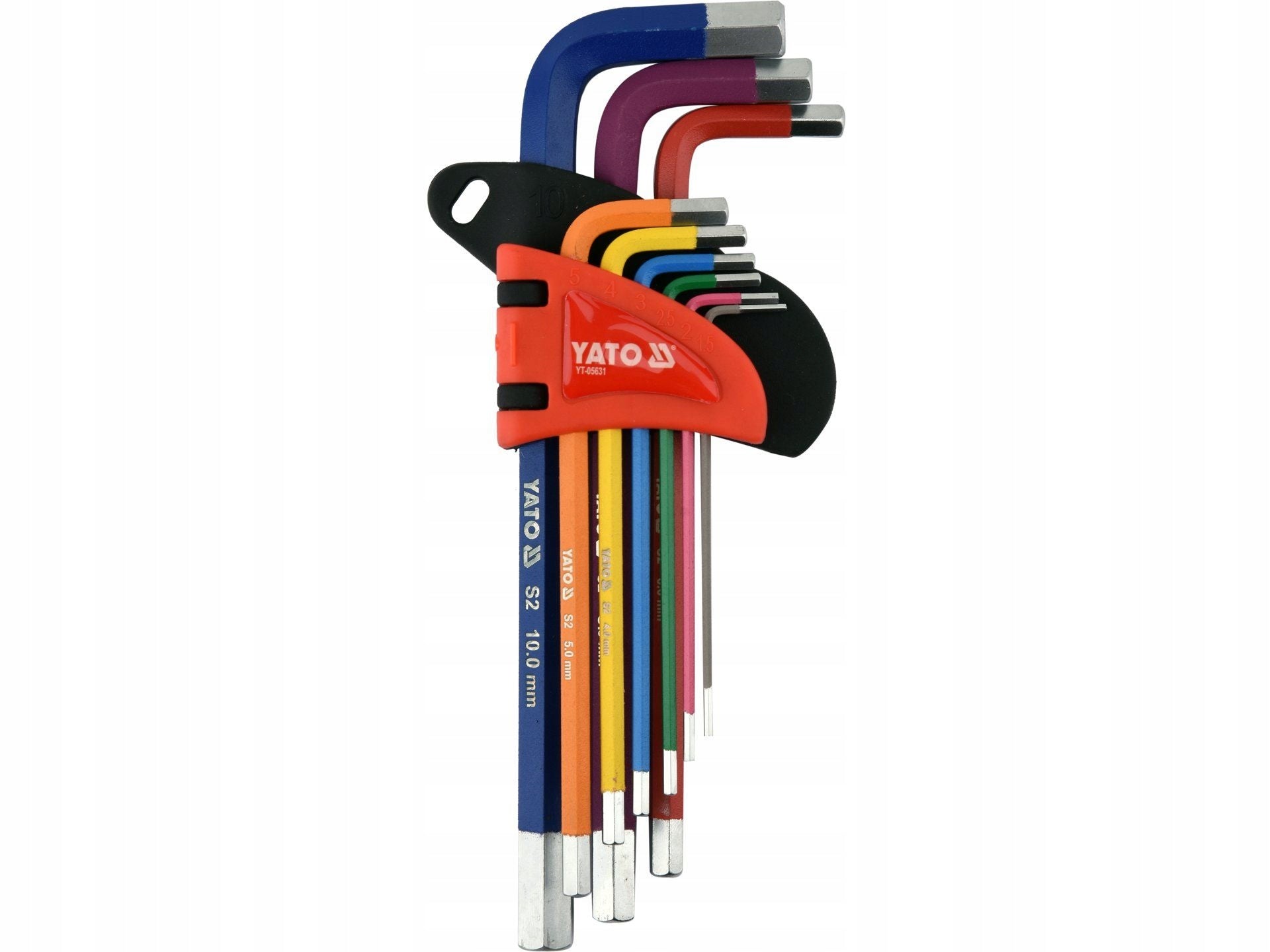 YATO ALLEN WRENCH SET 1,5-10MM, 9PCS.