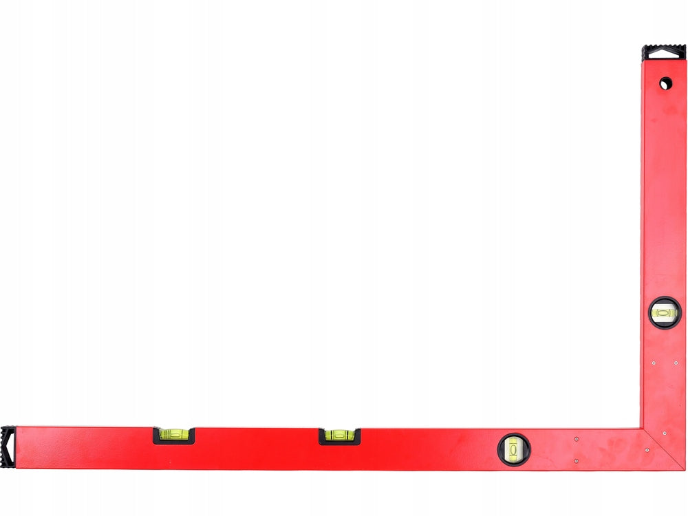 YATO ALUMINIUM ANGLE 800X500MM LIGHT 4 LIBELLE ACCURACY 0,5 mm/m Brand Yato