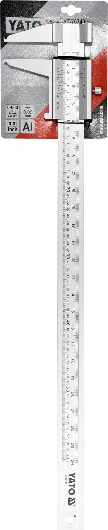 YATO ALUMINIUM CALIPER L600 MM Manufacturer code YT-70740