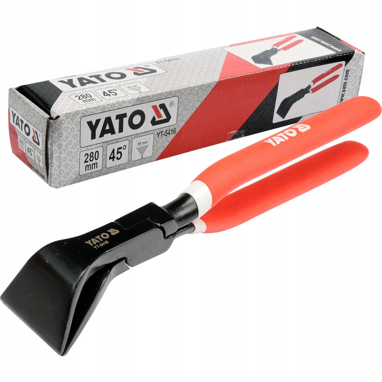 YATO BENDING FORCEPS 45°,280MM YT-5416