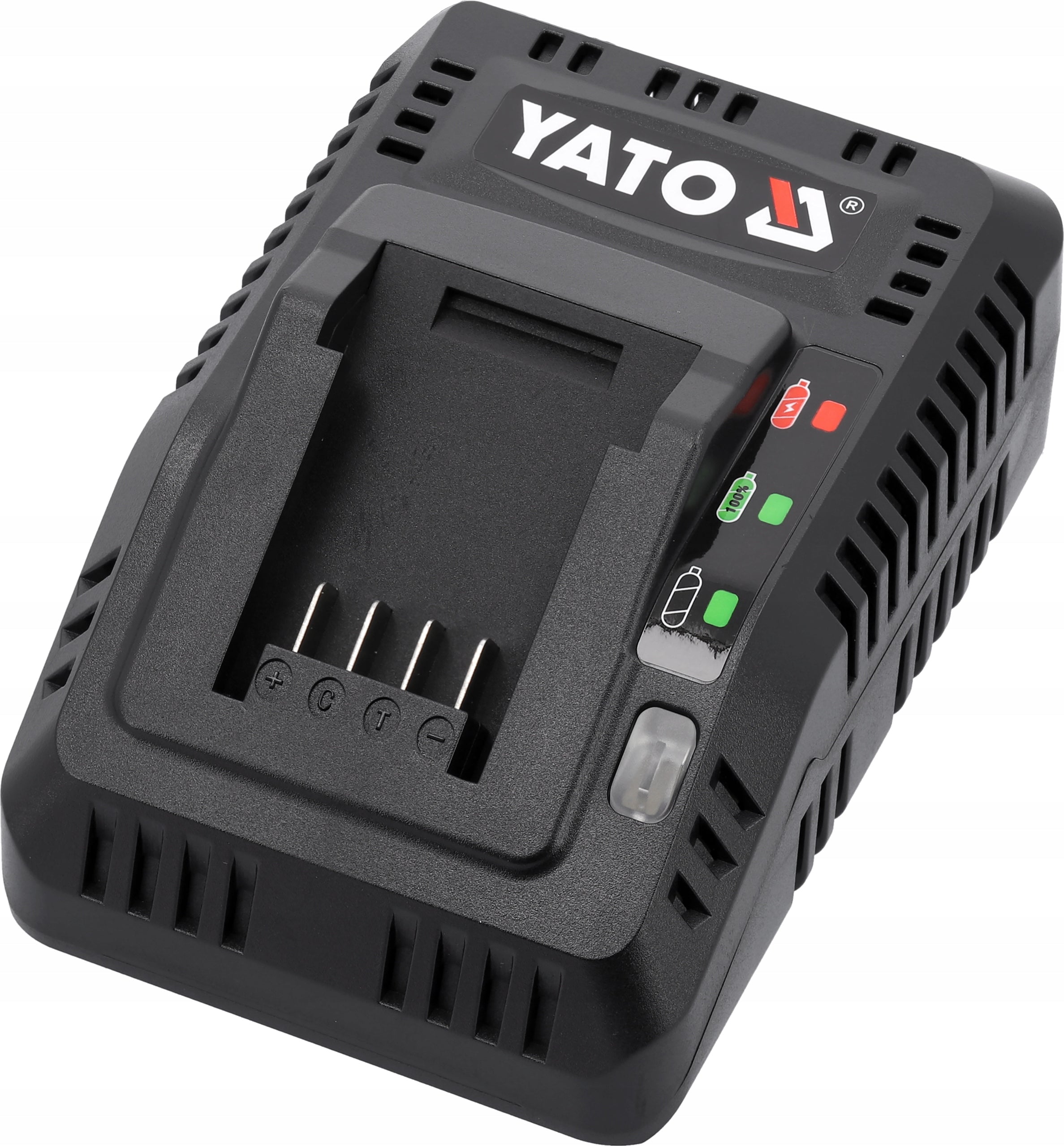 YATO CHARGER 2.2A FOR POWER TOOL BATTERIES OF THE 18V SYSTEM Manufacturer code YT-828498