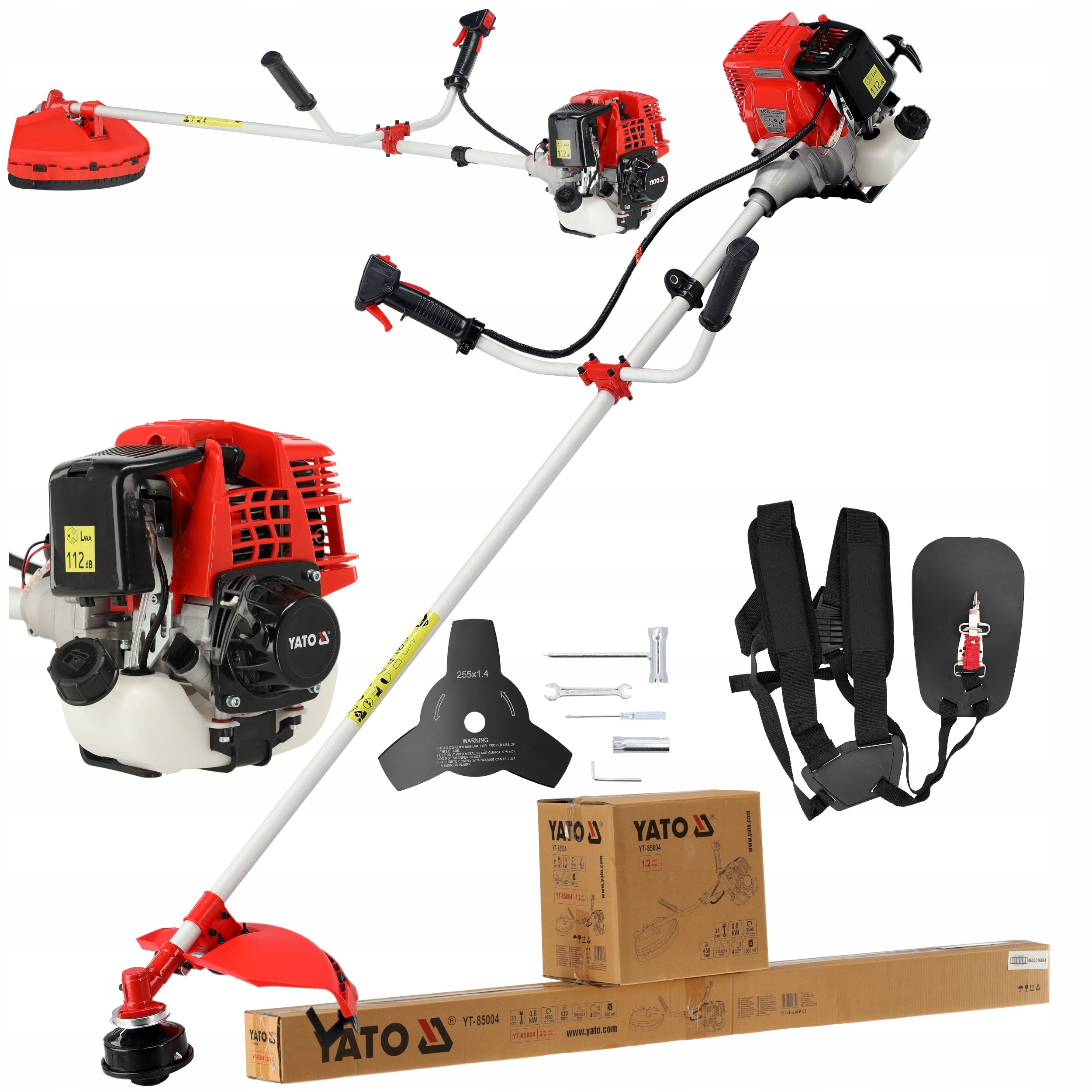 YATO COMBUSTION SCYTHE MOWER TRIMMER BRUSH CUTTER POWERFUL 1,09 KM 4 STROKE
