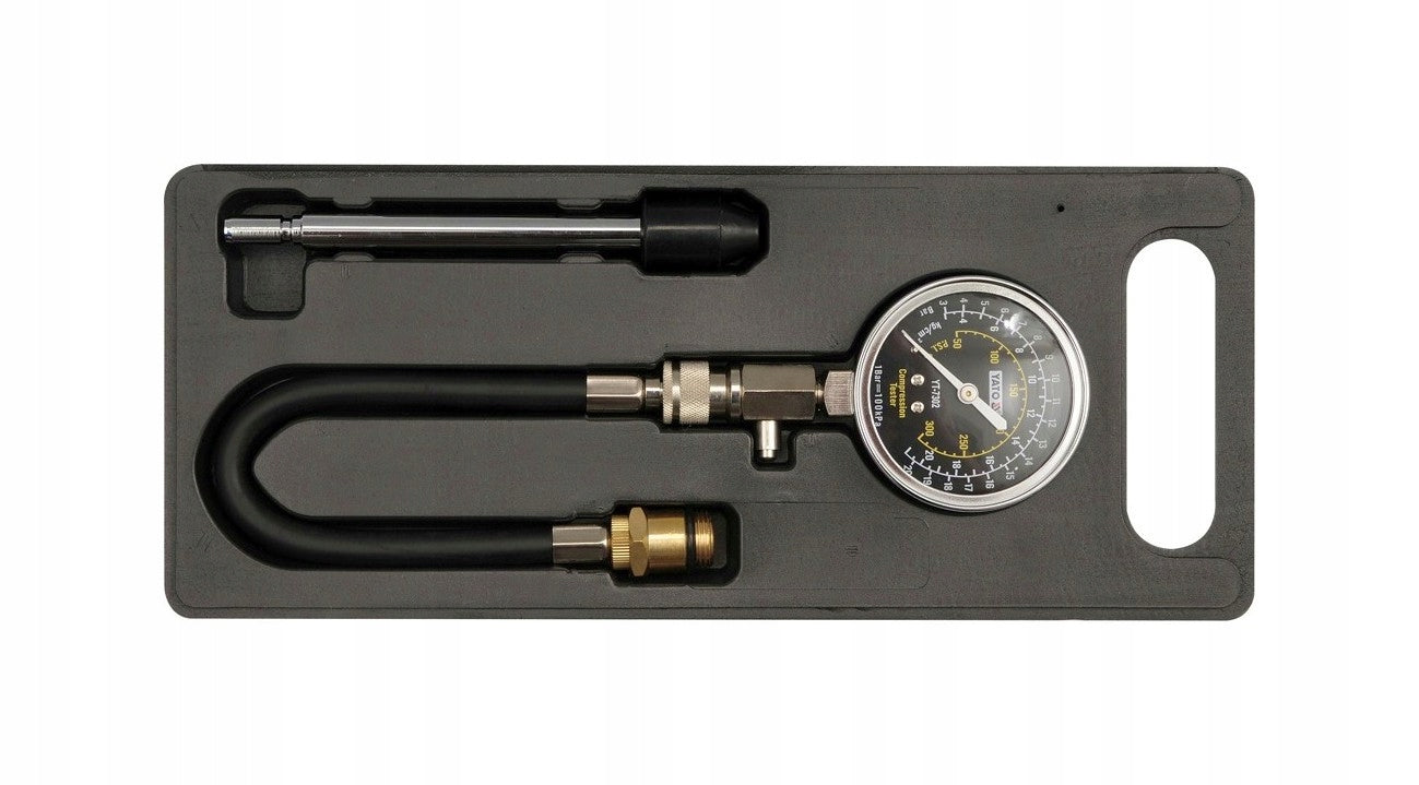 YATO COMPRESSION PRESSURE METER. ADAPTER SET Brand Yato