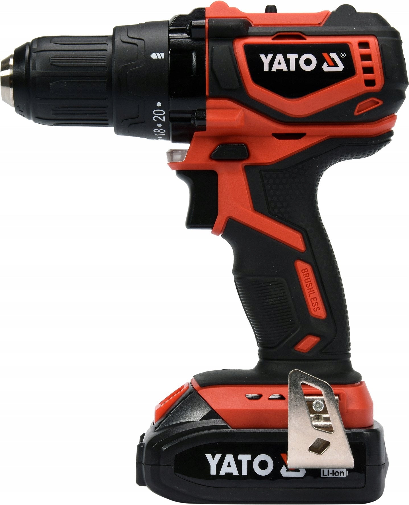 YATO DRILL/DRIVER 18V BRUSHLESS 2AH YT-82794 Brand Yato