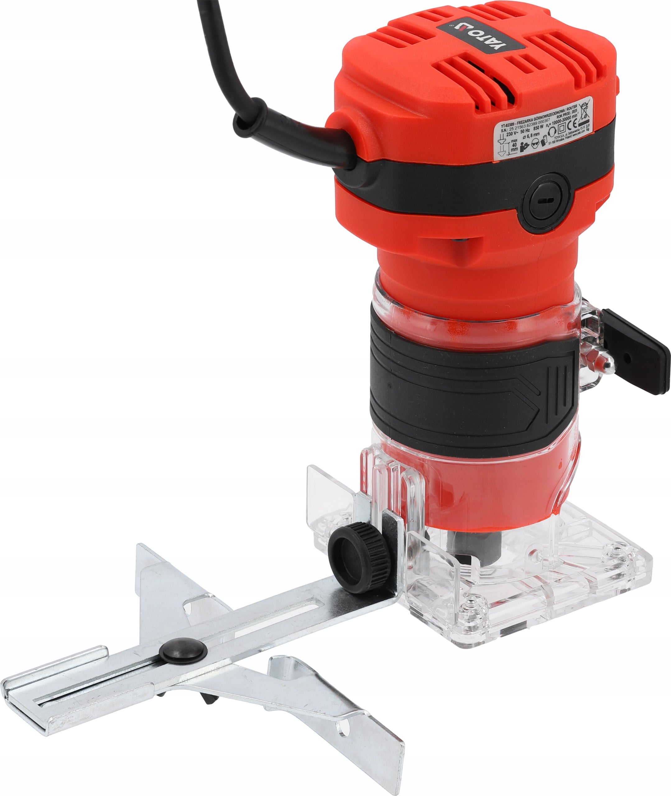 YATO EDGE MILLING MACHINE FOR EDGE MACHINING OF TABLE TOPS 850W 6/8mm Brand Yato