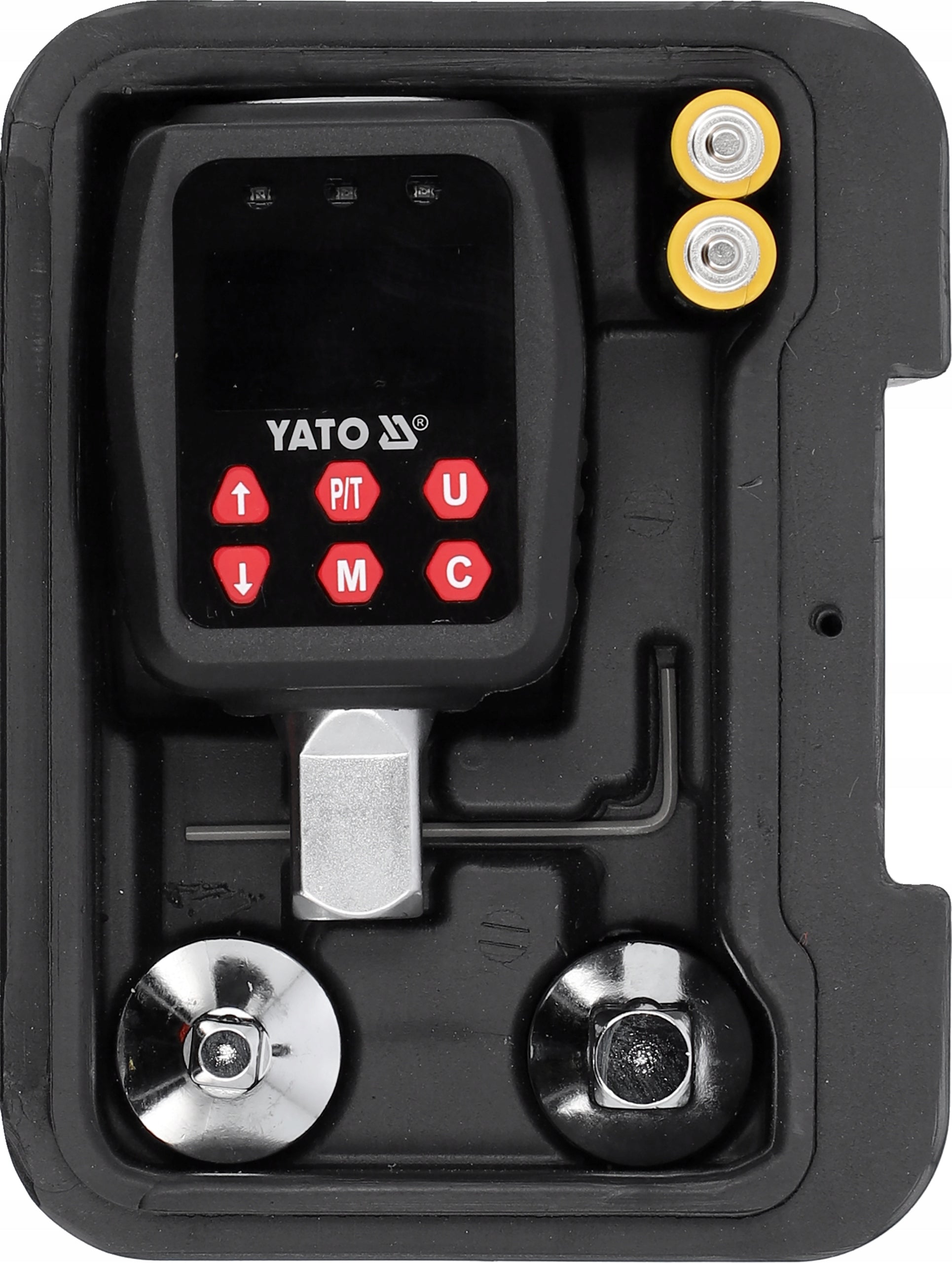 YATO ELECTRONIC TORQUE ADAPTER LCD 1/2" 10-200 NM Customs tariff code 82041200