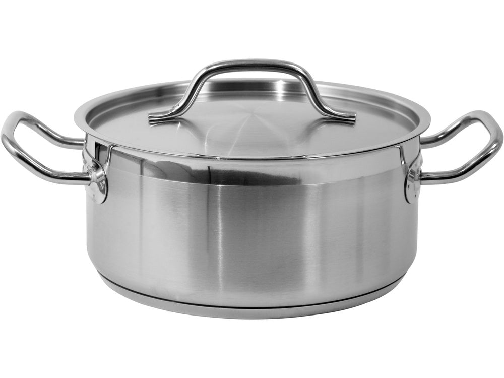 YATO GASTRO POT LOW WITH LID STAINLESS STEEL 24X11CM 5L YG-00041 EAN (GTIN) 0637913550911