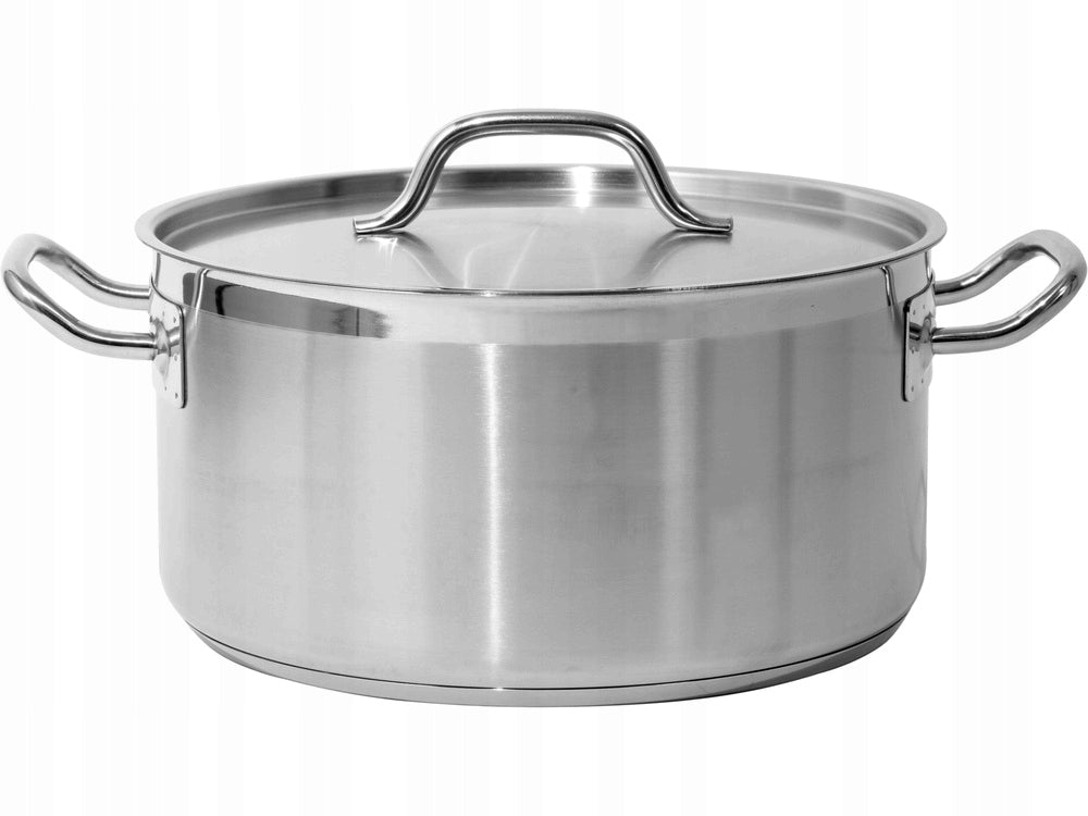 YATO GASTRO POT LOW WITH LID STAINLESS STEEL 32X16CM 12,9L YG-00043 EAN (GTIN) 0637913640261