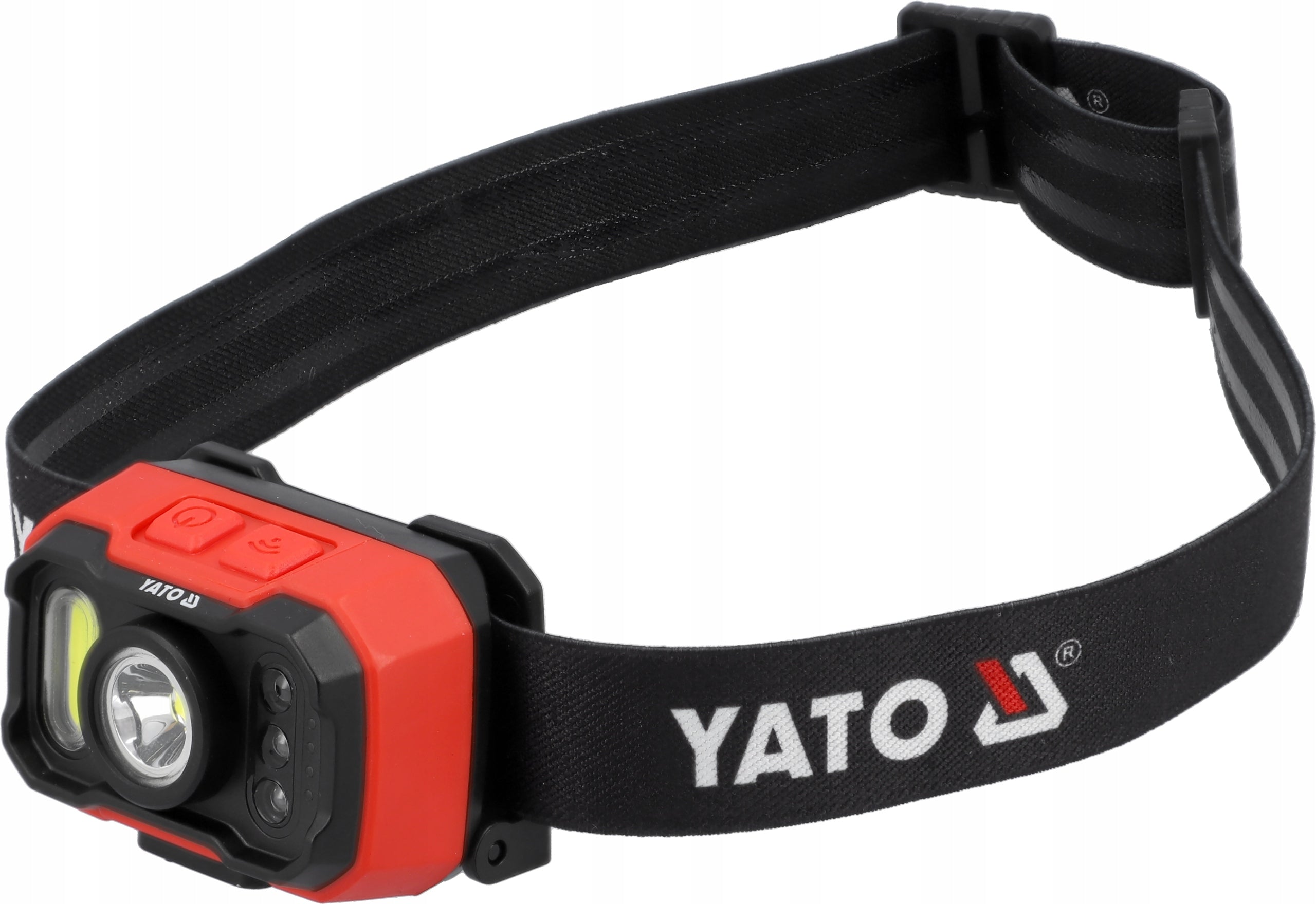 YATO HEADLAMP 8W 1000LM RECHARGEABLE WITH MOTION SENSOR Brand Yato