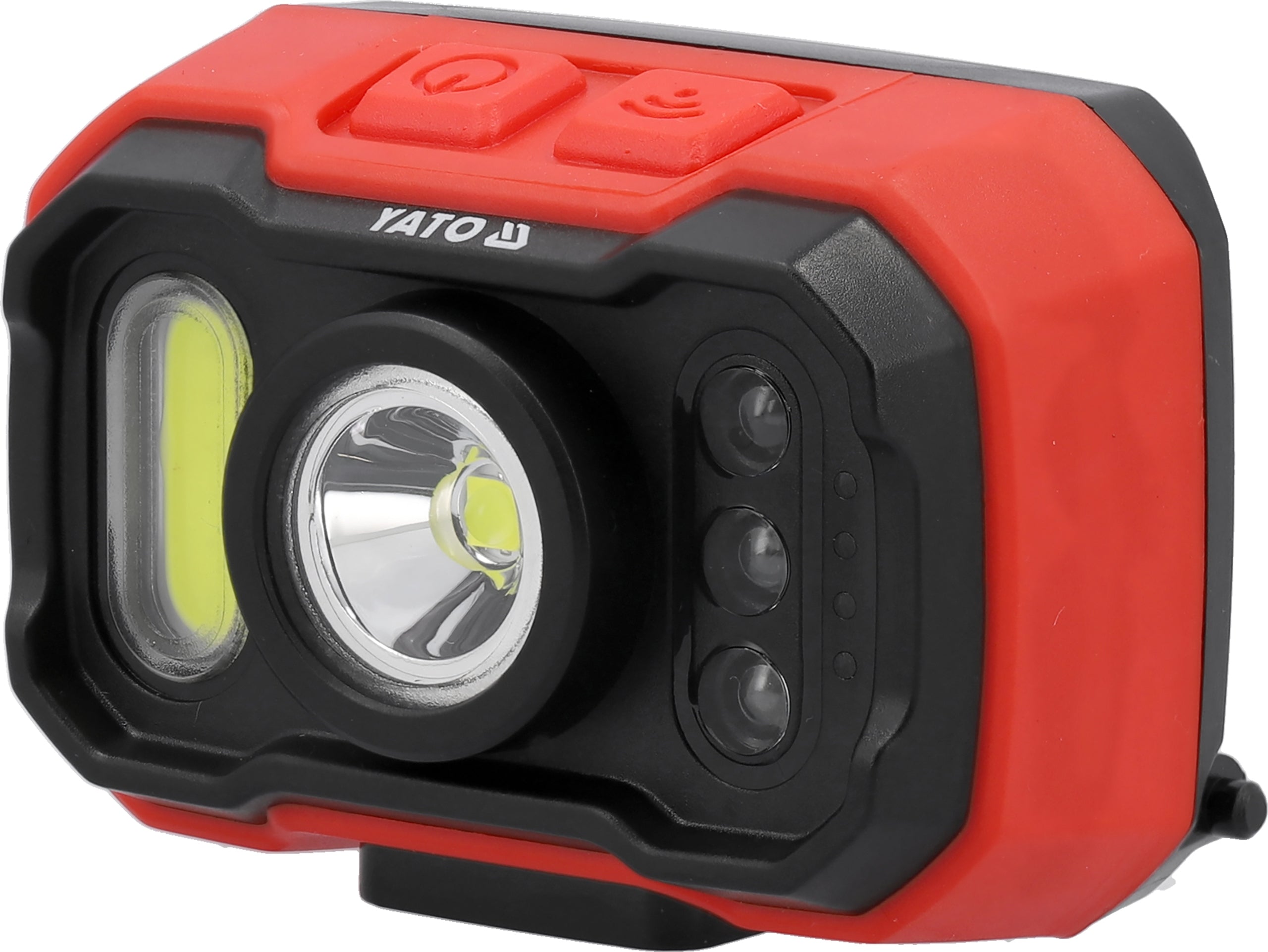 YATO HEADLAMP 8W 1000LM RECHARGEABLE WITH MOTION SENSOR Product weight with unit packaging 0.15 kg