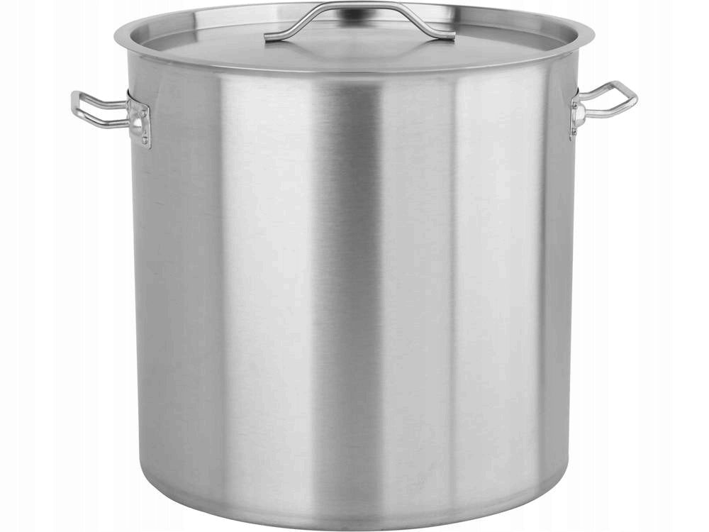 YATO HIGH POT STAINLESS STEEL 43L 38cm INDUCTION WITH LID AND GRADUATION 38x38cm Manufacturer code YT_YG-00017