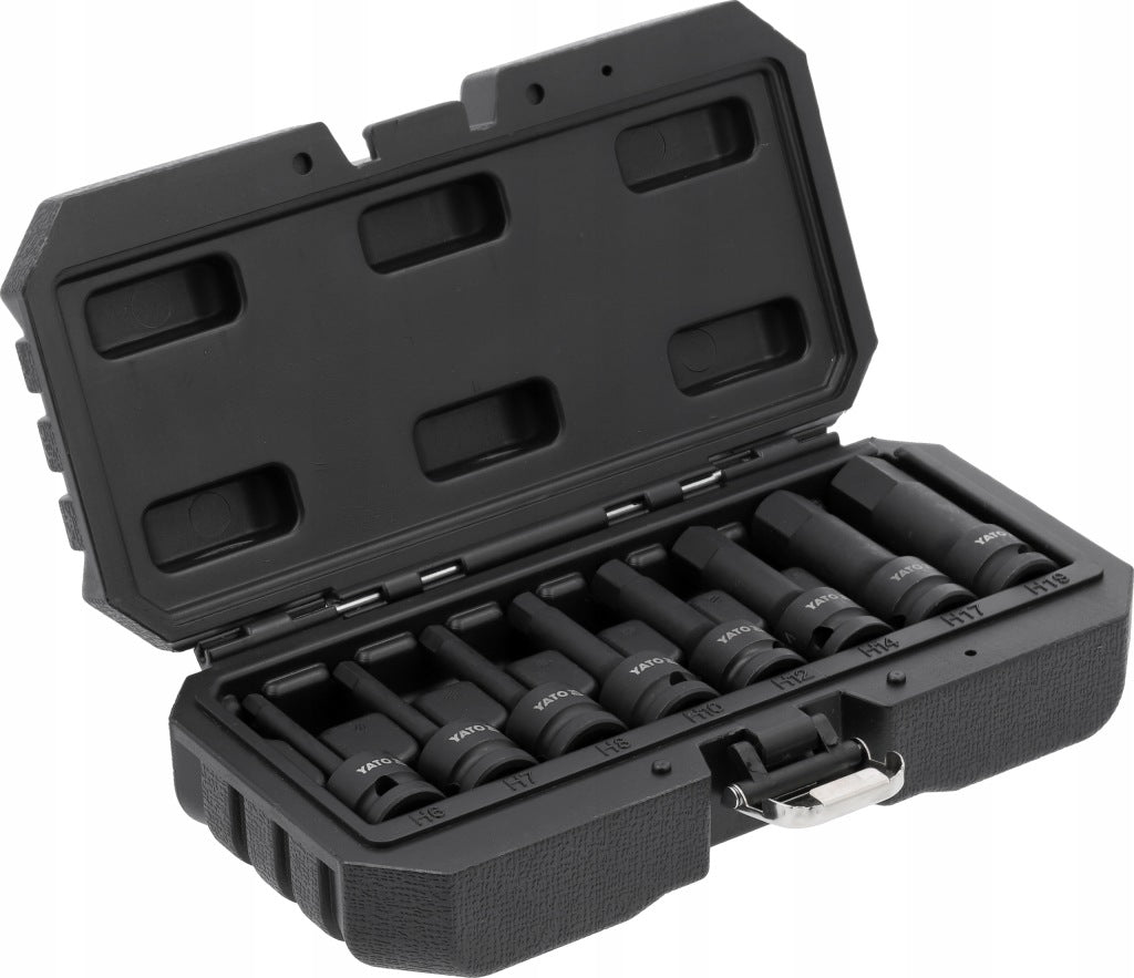 YATO IMPACT ALLEN WRENCHES ALLEN 1/2" HEX 6-19mm 8cz YT-1066 Brand Yato