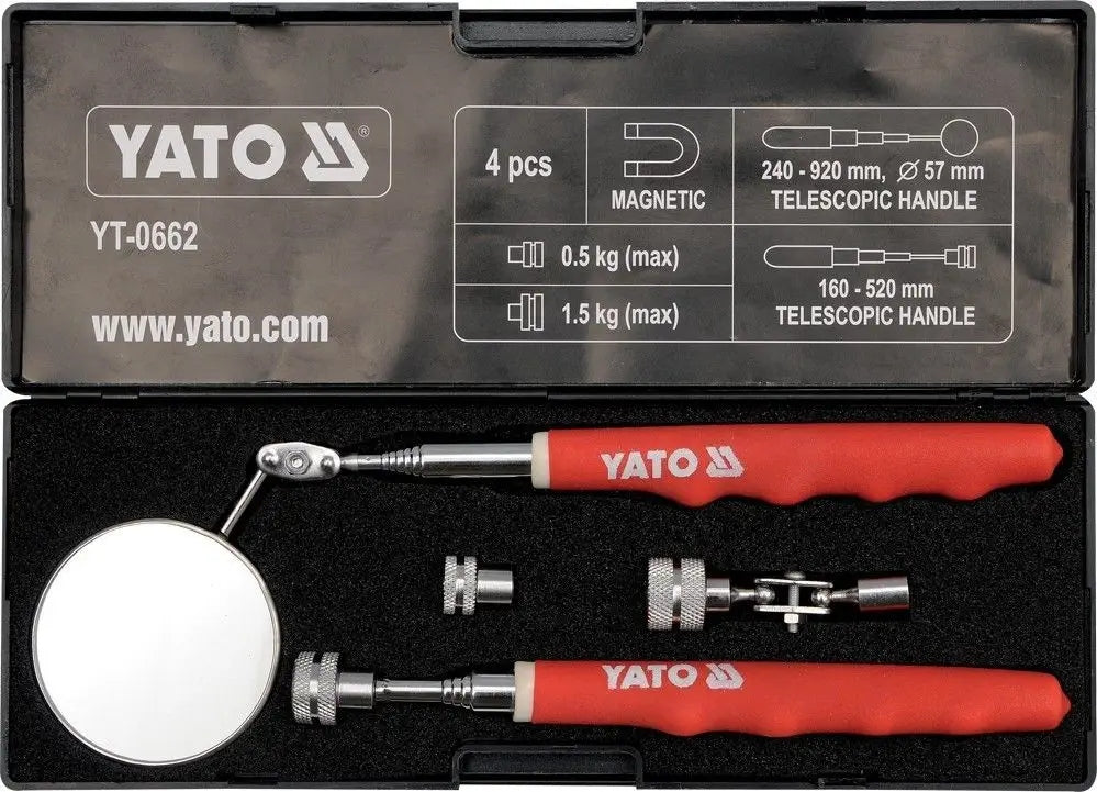 YATO INSPECTION SET MIRROR + GRIPPER Brand Yato