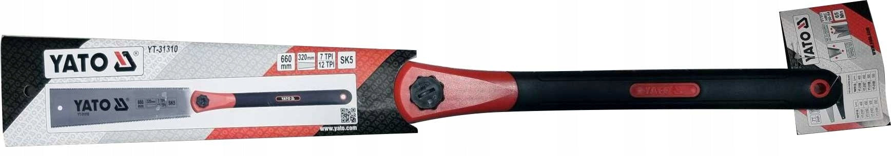 YATO JAPANESE DOUBLE-SIDED SAW RYOBA 7/12 TPI BLADE LENGTH 320mm 660mm For for wood