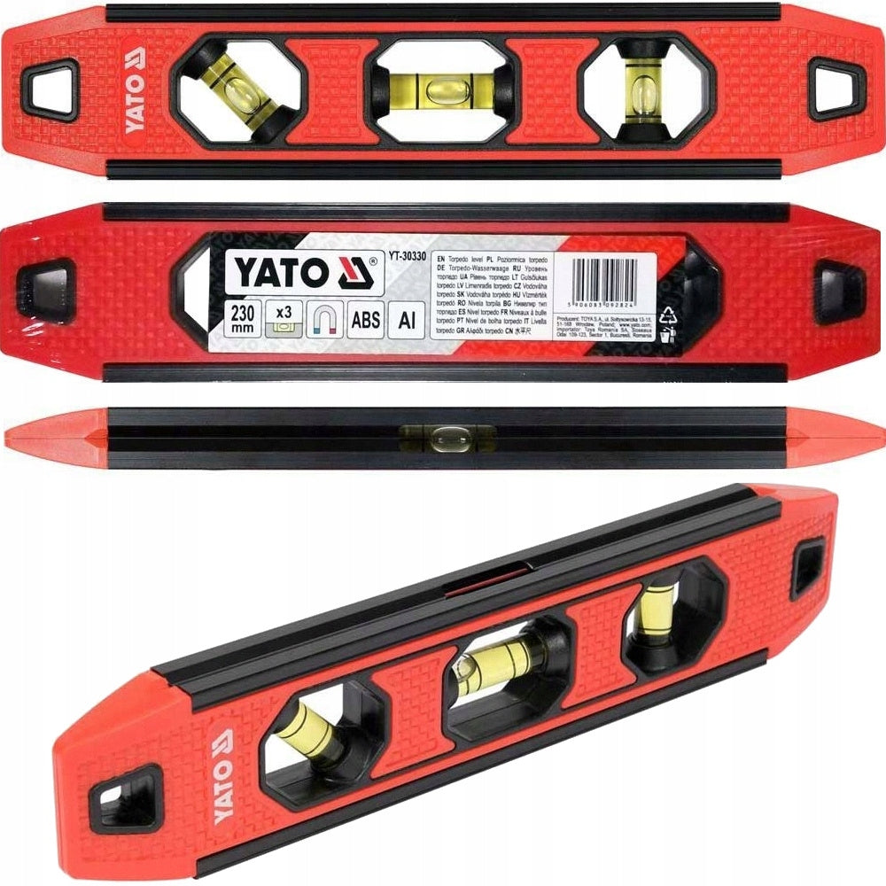 YATO LEVEL TORPEDO WITH MAGNET 230mm