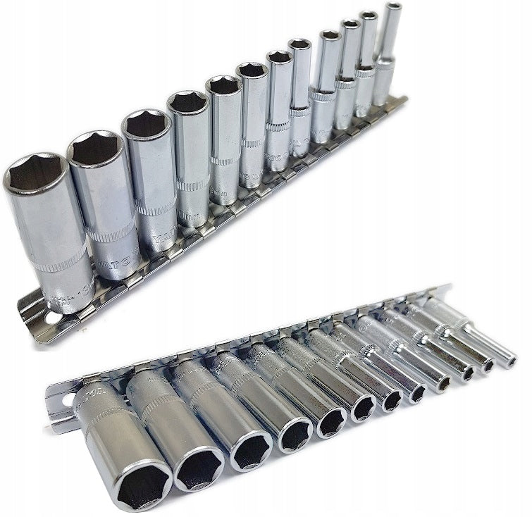 YATO LONG CAP SET 1/4" 4-13MM Manufacturer code YT-A00035