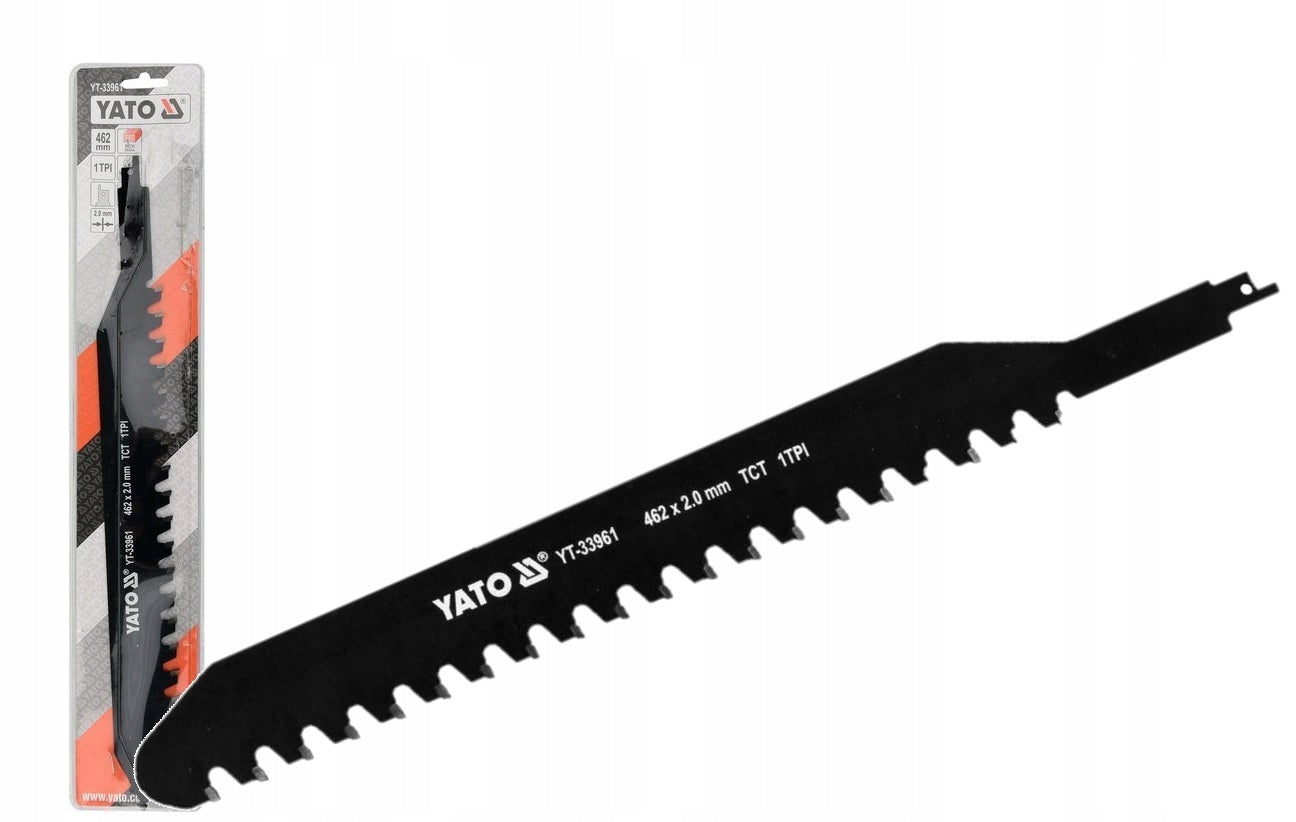 YATO SAW BLADE FOR SILICATES AND CERAM BLOCKS Saw blade type for reciprocating saws